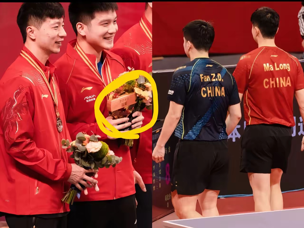 中国乒乓球队险胜奥地利乒乓球队,马龙送出助攻 中国乒乓球队险胜奥地利乒乓球队,马龙送出助攻